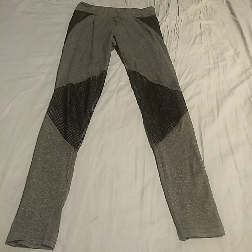 Hot Kiss mesh moto leggings